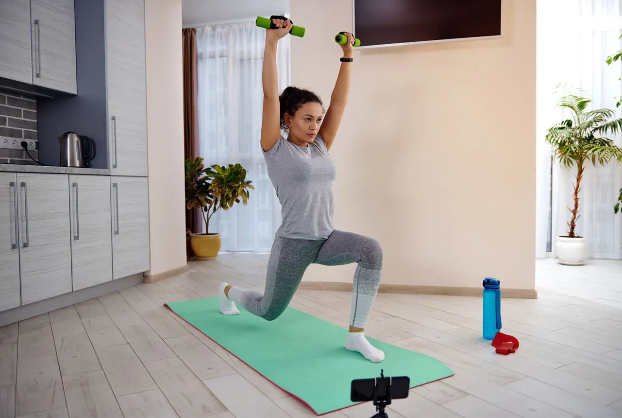 ورزش برای افزایش وزن بانوان در خانه